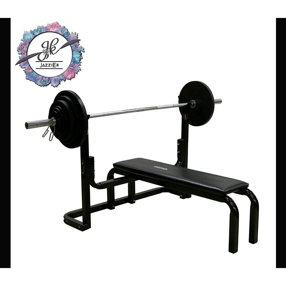 Exercise Bench - Weight Lifting Flat Bench Press
