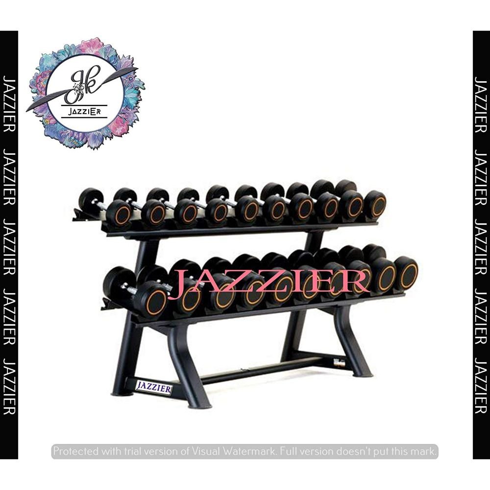 Dumbbell Rack 2 by 4 Capsule Pipe for Commercial Gym
