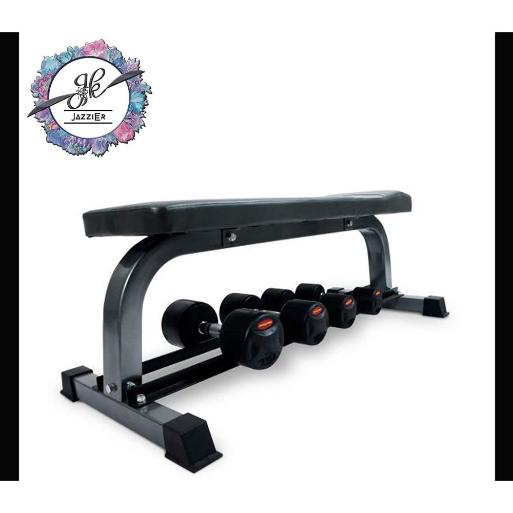 Flat Bench with Dumble Rack