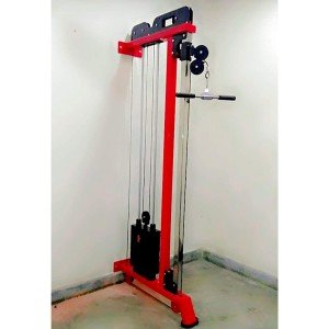 Gamma Fitness Wall Mounted Half Cable Crossover / Lats Pull Down
