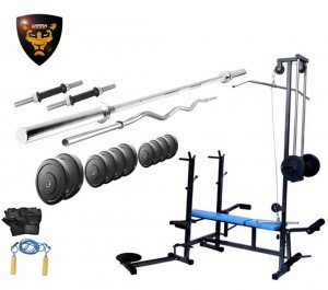 Gamma Fitness 20 in 1 Bench Combo | Home Gym at Lowest Price In India