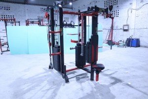 Functional Trainer With Smith Machine And Pec Fly - Home Gym Equipment